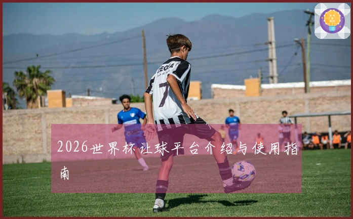 2026世界杯让球平台介绍与使用指南